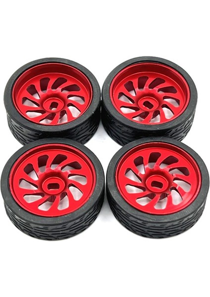 26MM Yarış Lastiği Lastik Metal Jant Wltoys 284131 K969 K979 K989 P929 Kyosho Mini-Z 1/28 Rc Araba Yükseltme Parçaları, 1 (Yurt Dışından)