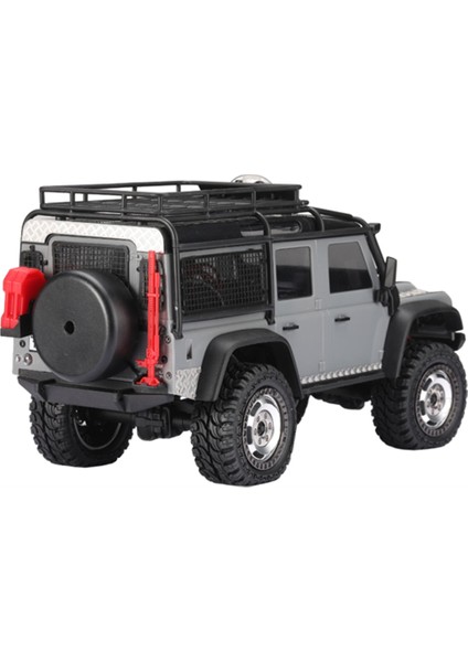 Metal Çelik Kuyruk Çatı Kızak Plakası Trim Dekoratif Levha Traxxas TRX4M Defender 1/18 Rc Paletli Araba Yükseltme Parçaları, 2 (Yurt Dışından)