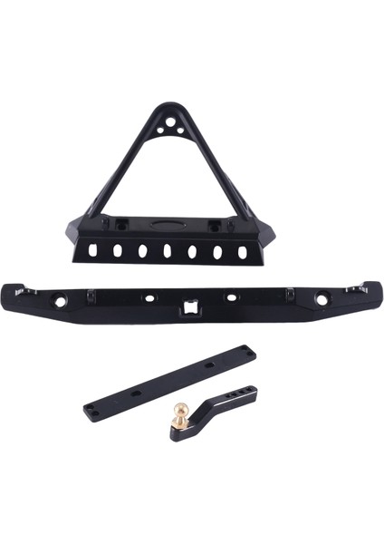 Metal Ön ve Arka Tampon Işıkları ile Eksenel SCX10 90046 SCX10 Iıı AXI03007 Traxxas Trx4 1/10 Rc Paletli Araba (Yurt Dışından)