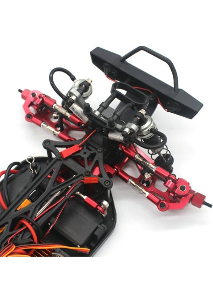 Metal 12MM Tekerlek Altıgen Hub Adaptörü Zd Yarış Dbx-10 DBX10 1/10 Rc Araba Yükseltme Parçaları Aksesuarları, Kırmızı (Yurt Dışından)