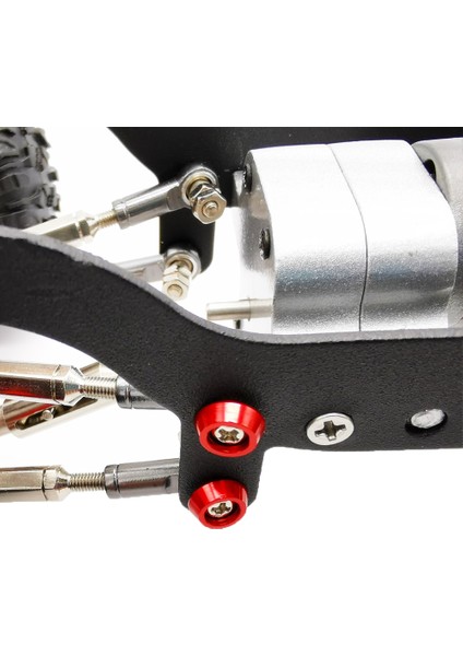 8 Adet Metal Biyel Vida Contası Pul Yıkayıcı Dinlenme Wpl C14 C24 C34 C44 Mn D90 D91 D99S Rc Araba, Gri (Yurt Dışından)