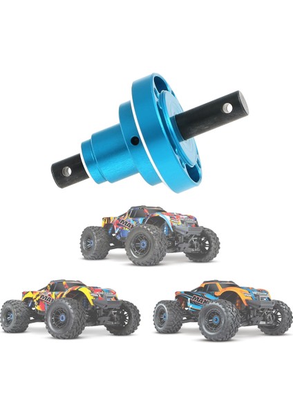Metal Diferansiyel Kilidi Diferansiyel Soyunma Makarası 1/10 Traxxas Maxx Widemaxx Canavar Kamyon Rc Araba Yükseltme Parçaları, 2 (Yurt Dışından)