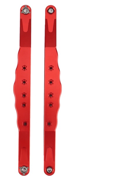 Metal Arka Alt Arka Kol Bağlantı Kolu Çekme Rot Losı Süper Baja Rey 1/6 Çöl Kamyon Rc Araba Parçaları, Kırmızı (Yurt Dışından)