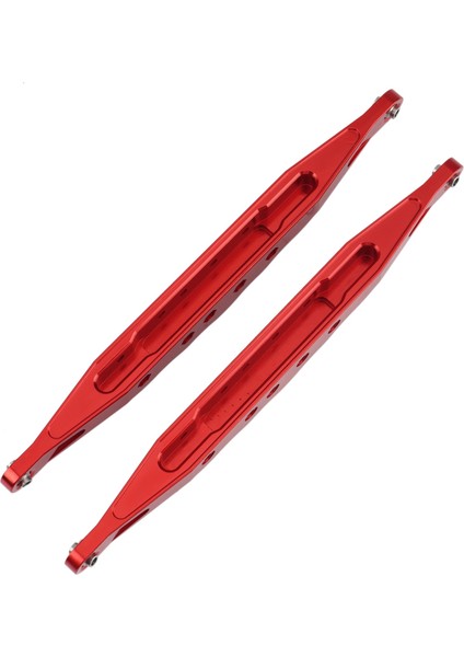 Metal Arka Alt Arka Kol Bağlantı Kolu Çekme Rot Losı Süper Baja Rey 1/6 Çöl Kamyon Rc Araba Parçaları, Kırmızı (Yurt Dışından)