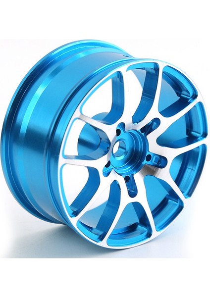 Adet 1/10 Rc On-Road Drift Araba Yarışı 52MM Metal Jant Tekerlek Hub Tamiya Kyosho Hsp Hpı Sakura Traxxas, Siyah (Yurt Dışından)