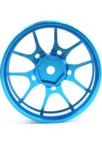 Adet 1/10 Rc On-Road Drift Araba Yarışı 52MM Metal Jant Tekerlek Hub Tamiya Kyosho Hsp Hpı Sakura Traxxas, Siyah (Yurt Dışından)