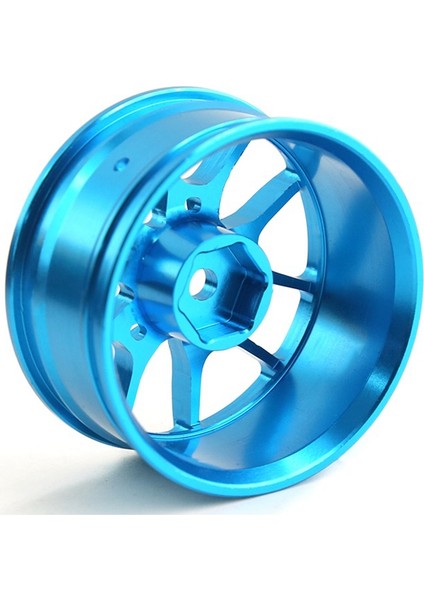 Adet 1/10 Rc On-Road Drift Araba Yarışı 52MM Metal Jant Tekerlek Hub Tamiya Kyosho Hsp Hpı Sakura Traxxas, Siyah (Yurt Dışından)