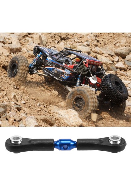 3 Adet Direksiyon Bağlantı Çubuğu Servo Çubuk Tamiya Tt-02 TT-02T TT02 TT02T 1/10 Rc Araba Yükseltme Parçaları Aksesuarları, Mavi (Yurt Dışından)