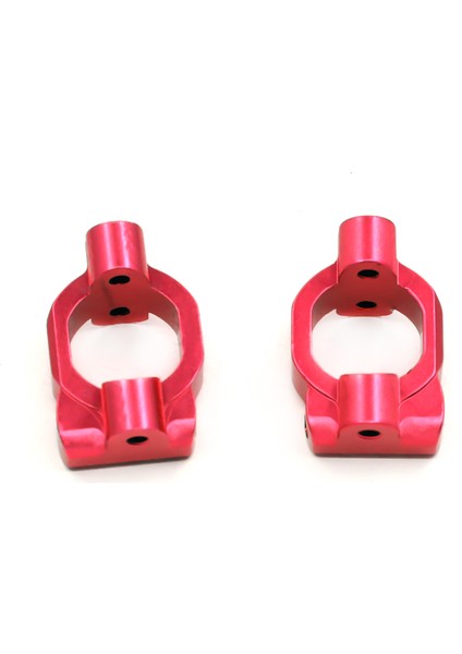 2 Adet Alüminyum Alaşımlı Ön C Hub Taşıyıcı Tekeri Blok C Koltuk Wltoys 104001 1/10 Rc Araba Yükseltme Aksesuarları, Kırmızı (Yurt Dışından)