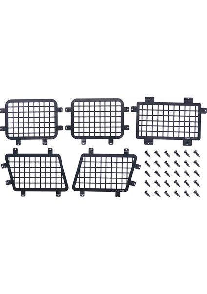 MN86S MN86 MN86KS MN86K Mn G500 Metal Stereoskopik Pencere Ağı Koruyucu Net Rc Araba Yükseltme Parçaları Aksesuarları (Yurt Dışından)