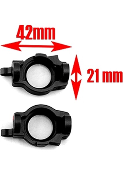 Metal Teker Blok C-Hub Taşıyıcı Zd Racing Dbx-10 DBX10 1/10 Rc Araba Yükseltme Parçaları Aksesuarları, Sarı (Yurt Dışından)