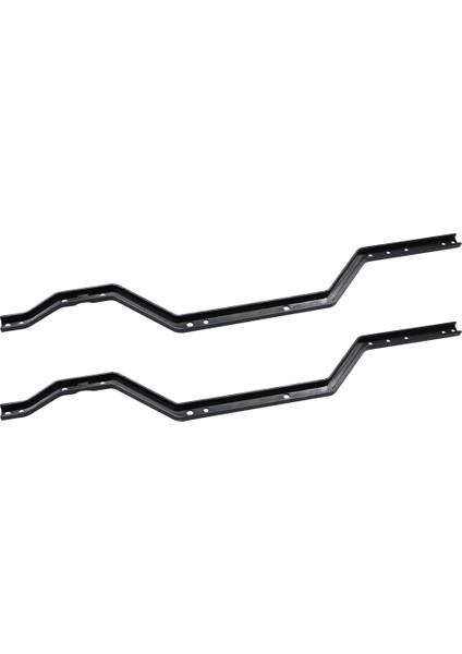 Adet Metal Kirişli Yan Çerçeve Şasi Rayları 1/18 Rc Paletli Araba TRX4M Trx4-M Yükseltme Parçası, Siyah (Yurt Dışından)