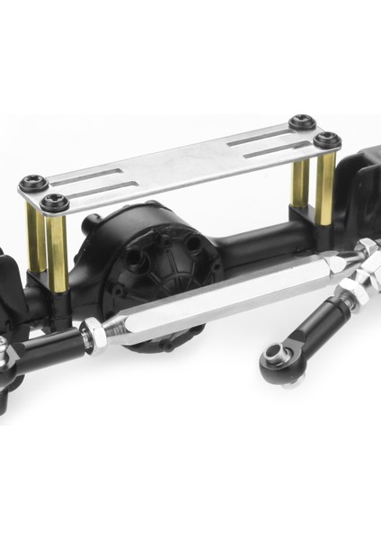 Metal Servo Sabit Montaj Braketi Kiti Wpl B14 B16 B36 C24 C34 1/16 Rc Kamyon Araba Yükseltme Parçaları Aksesuarları, Titanyum (Yurt Dışından)