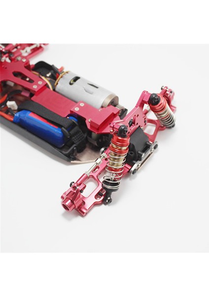 Metal Direksiyon Kupası Salıncak Kolu Yükseltme Parça Kiti Wltoys 144001 1/14 124018 124019 1/12 Rc Araba Aksesuarları, Gümüş (Yurt Dışından)