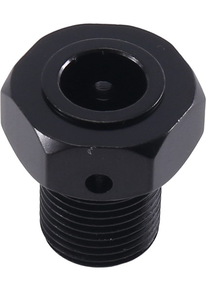 4 Adet Metal Genişletilmiş Tekerlek Altıgen Hub Adaptörü 1/10 Arrma Kraton Outcast Rc Araba Yükseltme Parçaları Aksesuarları, Siyah (Yurt Dışından)