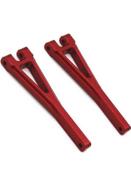 Wltoys 104009 12402-A Rc Araba Yükseltme Parçaları Aksesuarları Için Metal Ön Üst Süspansiyon Kolu, Kırmızı (Yurt Dışından)