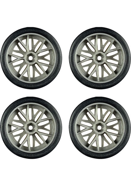 4 Adet 32MM Rc Sürüklenme Lastiği Jant Lastiği Ldrc AE86 1/18 Rc Araba Yükseltme Parçaları Aksesuarları (Yurt Dışından)