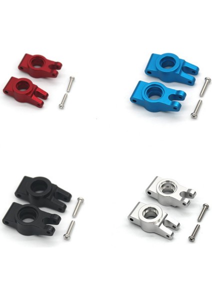 Metal Arka Hub Taşıyıcı Arka Tekerlek Koltuğu Mjx Hyper Go 14301 14302 1/14 Rc Araba Yükseltme Parçaları Aksesuarları, Kırmızı (Yurt Dışından)
