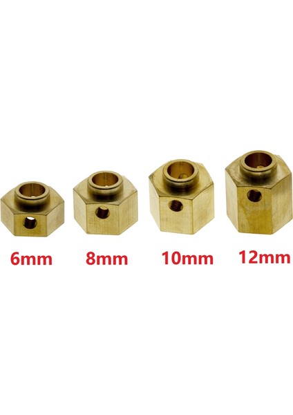 12 mm Genişletilmiş Tekerlek Hex Ağır Pirinç Adaptörü Eksenel SCX10 Iıı AXI03007 Capra 1.9 Utb Rc Paletli Yükseltme Parçaları, 12MM (Yurt Dışından)