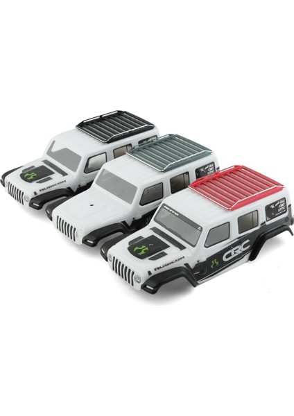 Metal Bagaj Taşıyıcı Portbagaj Eksenel SCX24 Jeep Wrangler Jlu 1/24 Rc Paletli Araba Yükseltme Parçaları, Kırmızı (Yurt Dışından)
