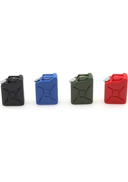 2 Adet Mini Simülasyon Yakıt Tankı Dekorasyon Araçları 1/8 1/10 Rc Paletli Araba Eksenel SCX10 Traxxas Trx4 RC4WD D90, Siyah (Yurt Dışından)