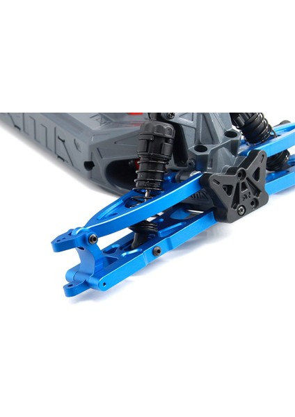 Arrma 1/10 Granit Gerilim Mega 2WD Rc Araba Yükseltme Parçaları Aksesuarları Için Metal Ön ve Arka Süspansiyon Kolu Seti, 1 (Yurt Dışından)