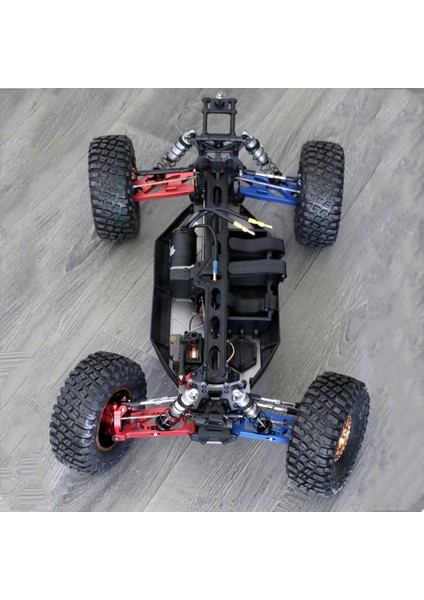 2 Adet Metal Ön Süspansiyon Kolu Salıncak Kolu Losi Lasernut U4 4WD 1/10 Rc Araba Yükseltme Parçaları Aksesuarları, Kırmızı (Yurt Dışından)