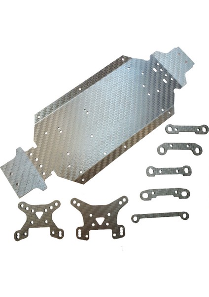 Karbon Fiber Şasi Şok Kulesi Süspansiyon Kolu Kodu Wltoys 144001 144002 144010 Emb-1 1/14 Rc Araba Yükseltme Parçaları (Yurt Dışından)