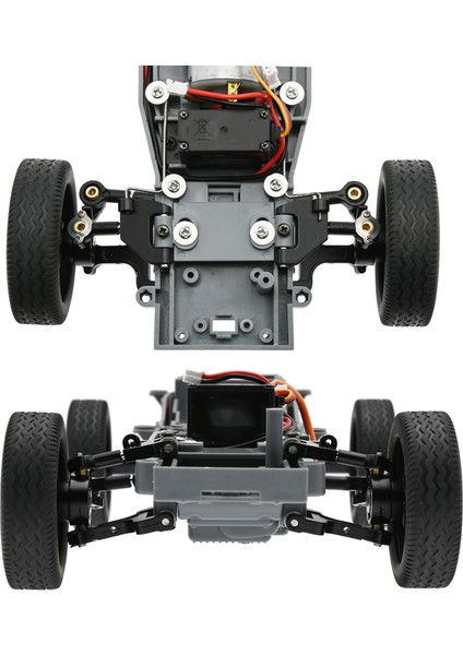 Metal Üst ve Alt Salıncak Kolu Direksiyon Fincan Seti Wpl D12 D42 1/10 Rc Araba Yükseltme Parçaları Yedek Aksesuarlar (Yurt Dışından)