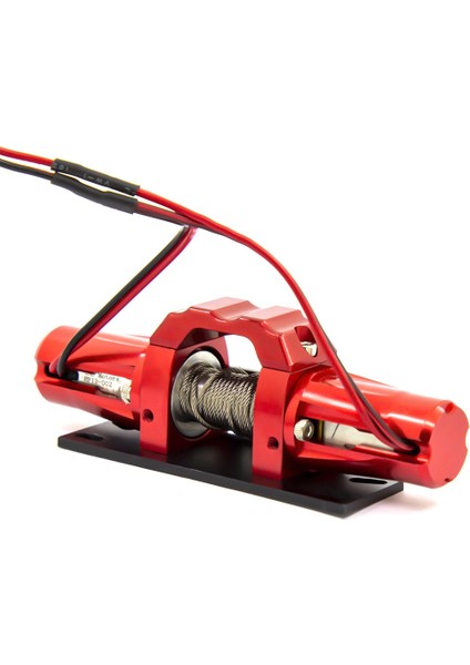 Çift Motorlu Metal Simüle Vinç 1/10 Rc Paletli Araba RC4WD D90 Eksenel SCX10 Traxxas Trx4 Km2 Parçaları Aksesuarları (Yurt Dışından)