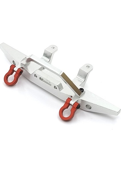Metal Ön Tampon Mn D90 D91 D96 D99S MN90 MN99 MN99S 1/12 Rc Araba Yükseltme Parçaları Aksesuarları, Gümüş (Yurt Dışından)