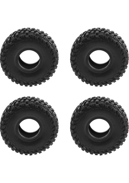 Adet 117MM 1.9 Kauçuk Lastik Jant Lastiği 1/10 Rc Paletli Araba Traxxas Trx4 RC4WD D90 Eksenel SCX10 Iı Iıı Redcat Mst (Yurt Dışından)