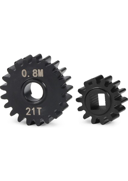 4 Adet Overdrive Çelik Portal Aks Dişli Seti 21T 14T 1/10 Rc Paletli Araba Eksenel SCX10 Iıı Capra Yükseltme Parçaları (Yurt Dışından)