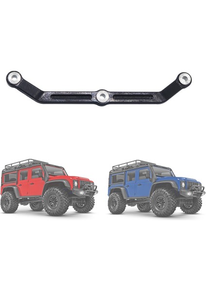 Metal Direksiyon Bağlantısı Direksiyon Çubuğu 9748 Traxxas TRX4M Trx-4m 1/18 Rc Paletli Araba Yükseltme Parçaları Aksesuarları, 2 (Yurt Dışından)