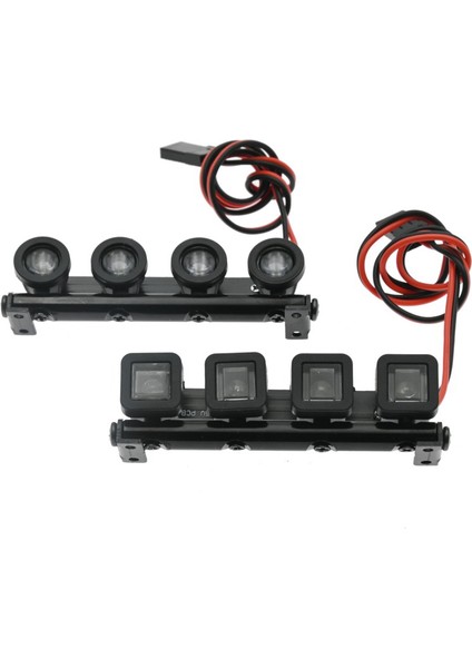 LED Işık Çubuğu Tavan Lambası Işıkları Eksenel SCX24 Fms FCX24 Xiaomi Jimny Wpl D12 Mini 1/18 1/24 Rc Paletli Araba,2 (Yurt Dışından)