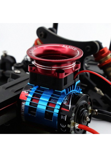 30X30 Soğutma Fanı Kapağı Hava Soğutma Kanalı 540 550 3650 Motor/esc Soğutucu 1/10 1/8 Sakura D3 D4 Hsp Hpı Rc Araba,1 (Yurt Dışından)