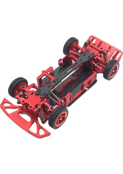 Metal Arka Tampon Kuyruk Kanat Wltoys 284131 K969 K989 K999 P929 Mını-Q RC01 1/28 Rc Araba Yükseltme Parçaları Aksesuarları,1 (Yurt Dışından)