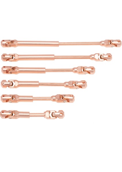 Metal Spline Ağır Hizmet Tahrik Mili 1/10 Rc Paletli Araba Eksenel SCX10 90046 AXI03007 Traxxas Trx4 Trx6 Redcat Gen8,a (Yurt Dışından)