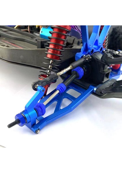 Adet Çelik Ön ve Arkadan Çekişli Motosiklet Mili Tahrik Mili Cvd 1/10 Traxxas Slash Rustler Hoss Stampede Vxl 4x4 Rc Araba, Siyah (Yurt Dışından)