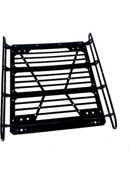 1/10 Trx-6 6x6 G63 Modeli Simülasyon Tırmanma Araba Yükseltilmiş Aksesuarları Metal Bagaj Rafı (Yurt Dışından)