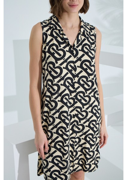 Bambu Kolsuz Cepli Yazlık Kadın Gecelik 72905 modelleri