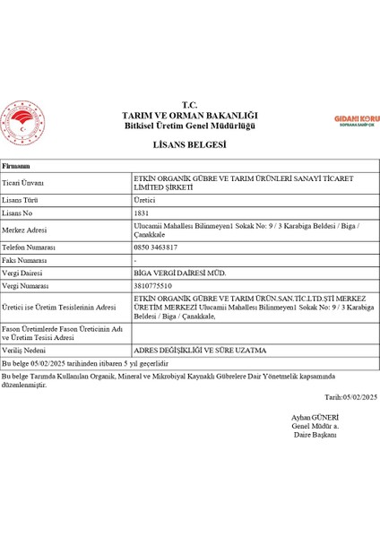 Sıvı Solucan Gübresi 1 Litre