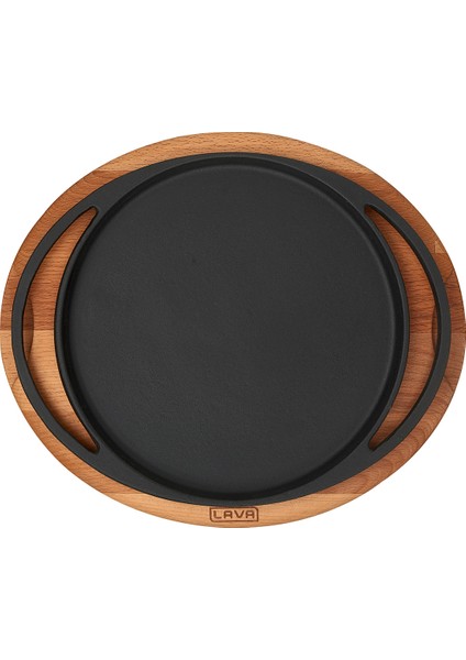 Pizza / Krep / Pankek Tavası Ve Ahşap Altlığı Yuvarlak, Çap(Ø)20Cm. modelleri
