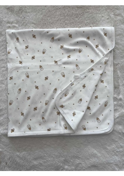 Biberon Desenli Biyeli Battaniye