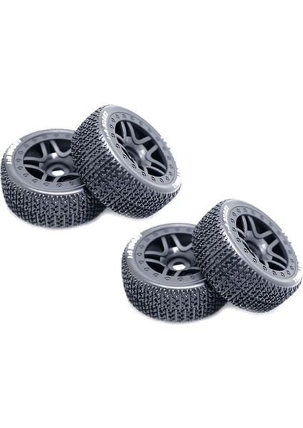 111MM 1/8 Ölçekli Rc Off Road Buggy Lastikleri Tekerlek 17MM Hex Arrma Typhon Redcat Takımı Losi Kyosho Vrx Hsp Hpı Hobao (Yurt Dışından)