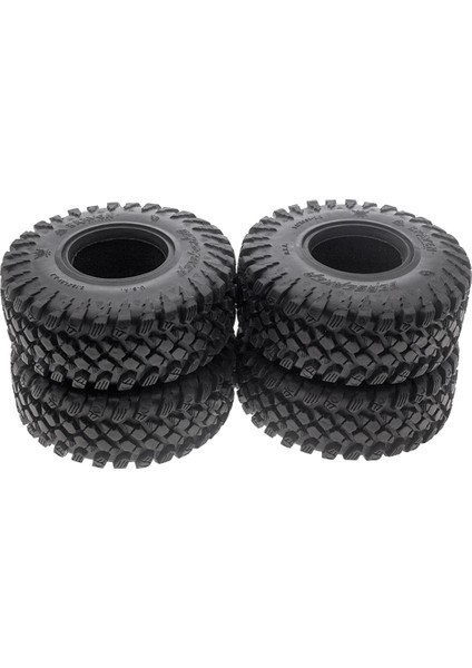 4 Adet Kaya Paletli 2.2 Inç Lastikler Yumuşak 128MM Lastik Köpükler ile Eksenel Wraith SCX10 Jeep Wrangler Trx-4 2.2 Tekerlek (Yurt Dışından)