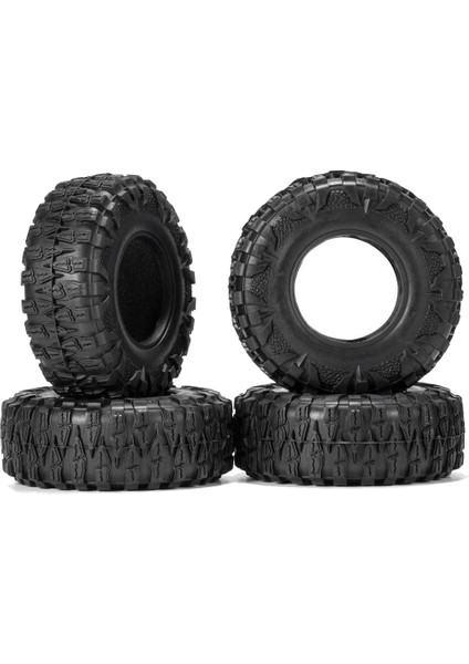 Adet 2.2 Inç Lastik Lastik 2.2 Tekerlek Lastikleri 1/10 Rc Paletli SCX10 Wrangler 2.2 Tekerlek (Yurt Dışından)