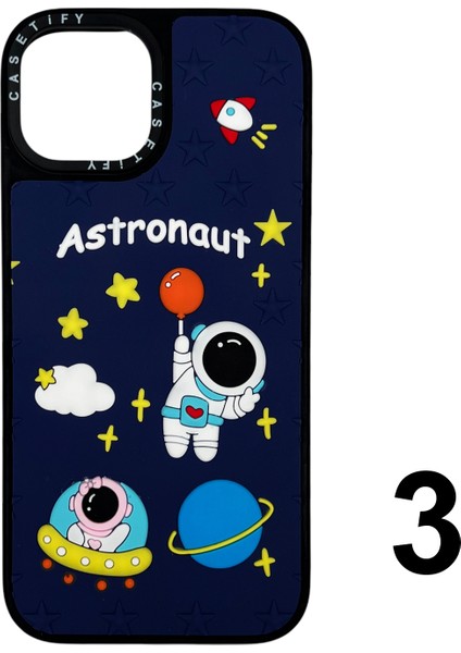 iPhone 15 Uyumlu Casetify Kabartmalı Arka Koruma Kılıf modelleri