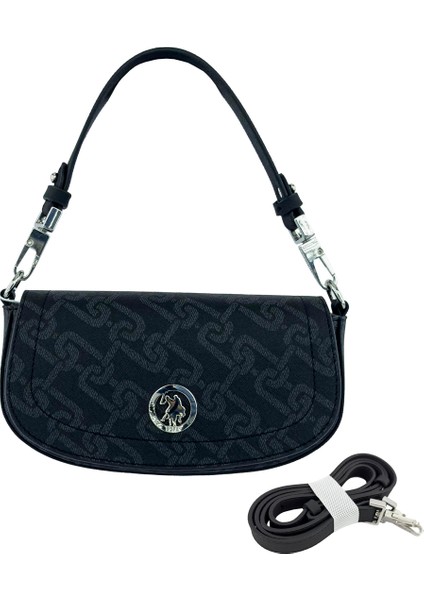 Kadın Çapraz Askıl Çanta Siyah Us24115