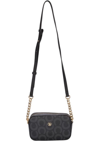 Çapraz Askılı Kadın Çanta Siyah Us25165